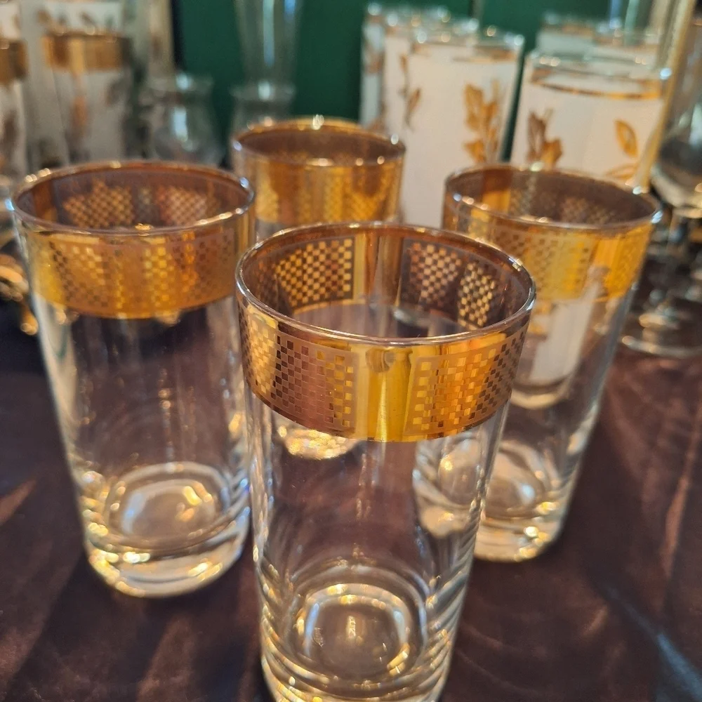 Vintage highball glass
